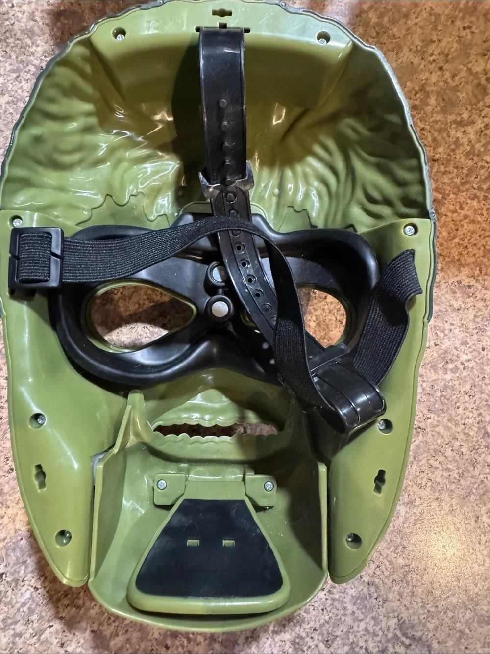 Green Hulk Face Mask - Home Accents